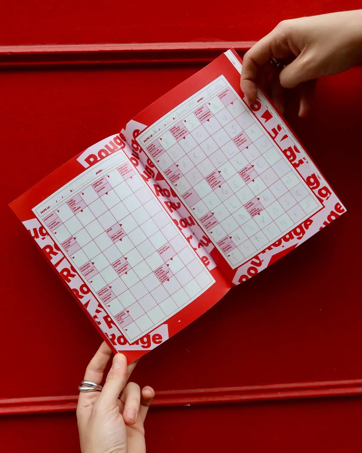 Cahier de mots fléchés Niveau Doux - Boutique We Are ParisGrillé