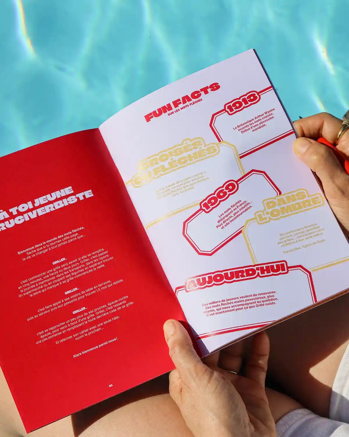 Cahier de mots fléchés Niveau Tout Doux - Boutique We Are ParisGrillé