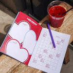 Cahier de mots fléchés Thème Amour - Boutique We Are ParisGrillé
