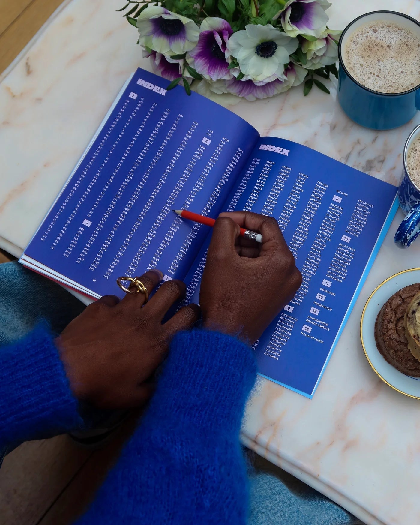 Cahier de mots fléchés Thème Amour - Boutique We Are ParisGrillé