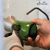 Carafe Vert / Blanc - Boutique We Are ParisQ De Bouteilles