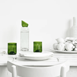 Carafe Vert / Blanc - Boutique We Are ParisQ De Bouteilles