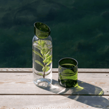 Carafe Vert / Blanc - Boutique We Are ParisQ De Bouteilles