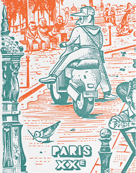 Carnet 20ème arrondissement de Paris - Boutique We Are ParisLetterpress de Paris