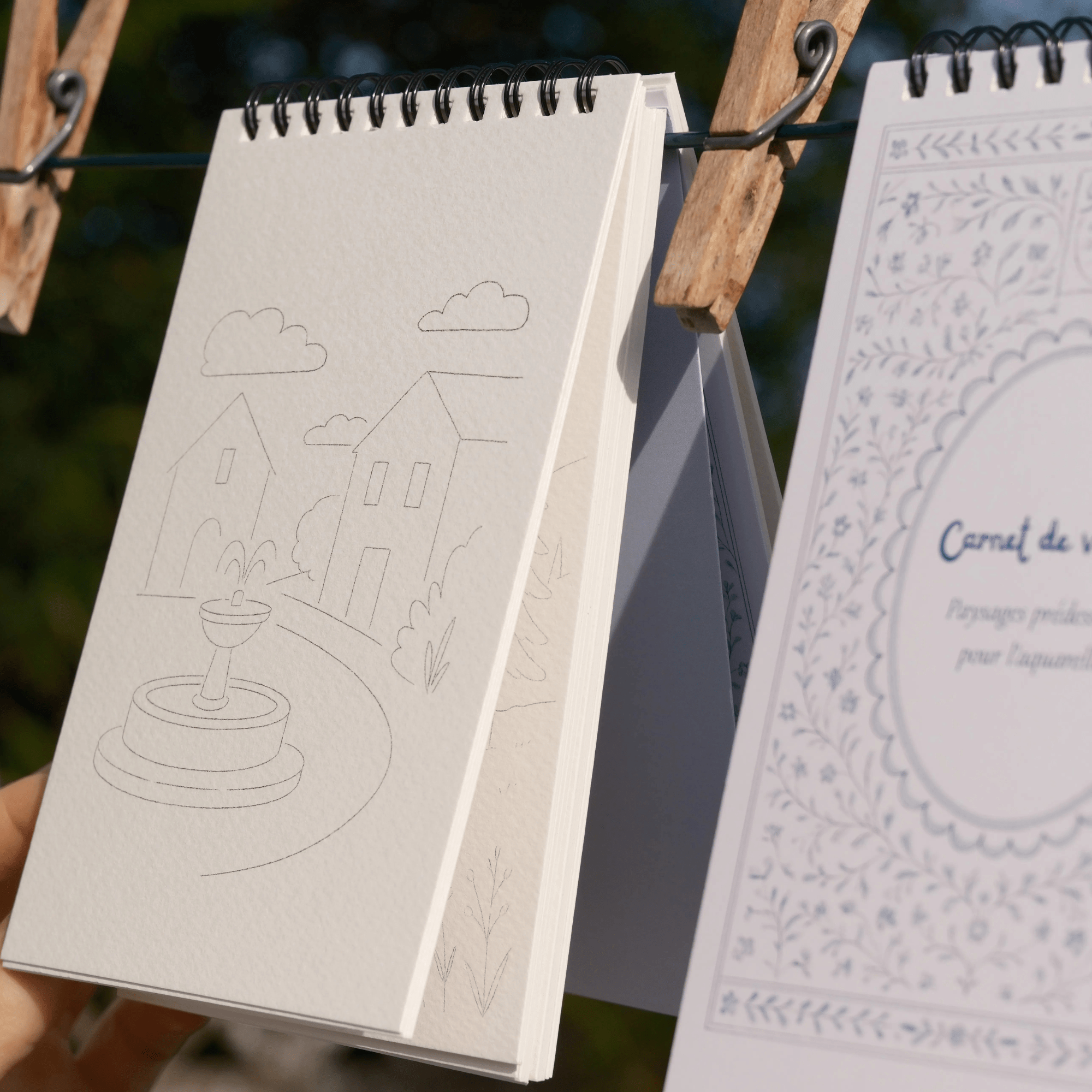 Carnet d'aquarelle - Carnet de Voyage - Boutique We Are ParisFrangipane