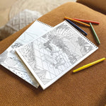 Carnet de coloriage pour adultes Bliss & Botanicals - Boutique We Are ParisATWS