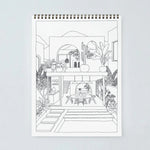 Carnet de coloriage pour adultes Cactus & Plants - Boutique We Are ParisATWS