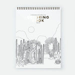 Carnet de coloriage pour adultes Cactus & Plants - Boutique We Are ParisATWS