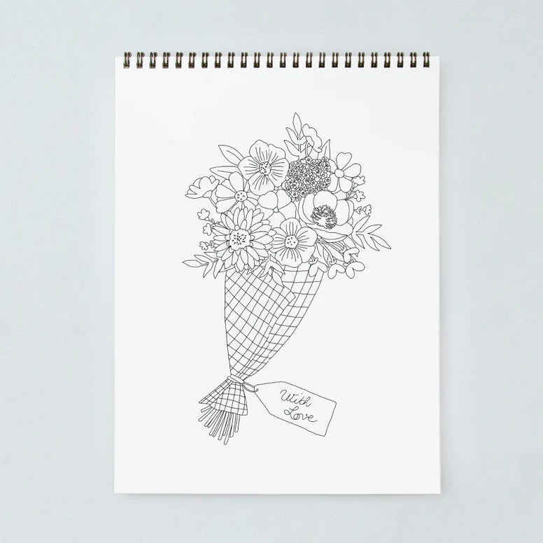 Carnet de coloriage pour adultes Cactus & Plants - Boutique We Are ParisATWS