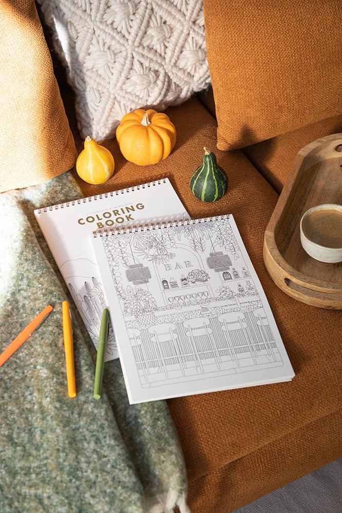Carnet de coloriage pour adultes Cactus & Plants - Boutique We Are ParisATWS