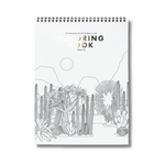 Carnet de coloriage pour adultes Cactus & Plants - Boutique We Are ParisATWS