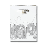 Carnet de coloriage pour adultes Cactus & Plants - Boutique We Are ParisATWS