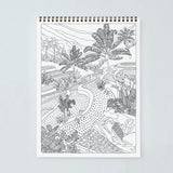 Carnet de coloriage pour adultes Cactus & Plants - Boutique We Are ParisATWS
