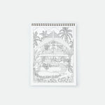 Carnet de coloriage pour adultes Exotic Bath Tub - Boutique We Are ParisATWS