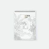 Carnet de coloriage pour adultes Exotic Bath Tub - Boutique We Are ParisATWS