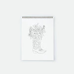 Carnet de coloriage pour adultes Exotic Bath Tub - Boutique We Are ParisATWS