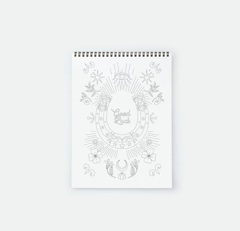 Carnet de coloriage pour adultes Exotic Bath Tub - Boutique We Are ParisATWS