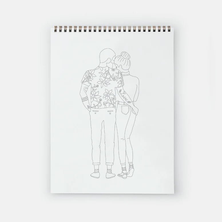 Carnet de coloriage pour adultes Tome 01 - Boutique We Are ParisATWS