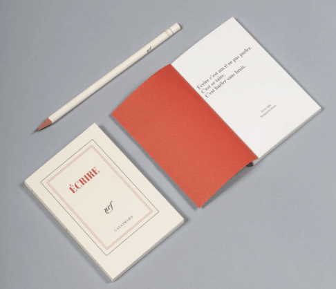 Carnet de poche Écrire - Boutique We Are ParisGallimard