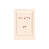 Carnet de poche Les Mots - Boutique We Are ParisGallimard