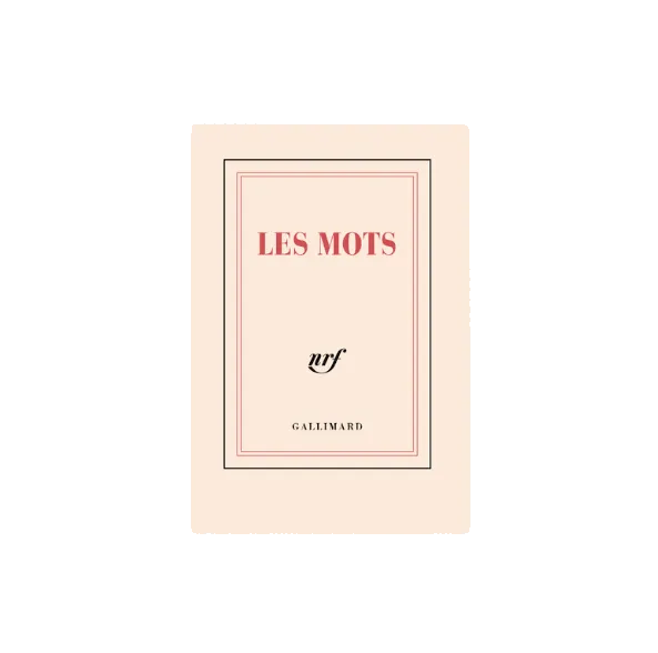 Carnet de poche Les Mots - Boutique We Are ParisGallimard