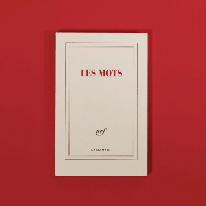 Carnet Les Mots - Boutique We Are ParisGallimard