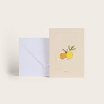 Carte double Citronnade - Boutique We Are ParisSeason Paper