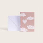 Carte double Dans les nuages - Boutique We Are ParisSeason Paper