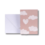 Carte double Dans les nuages - Boutique We Are ParisSeason Paper