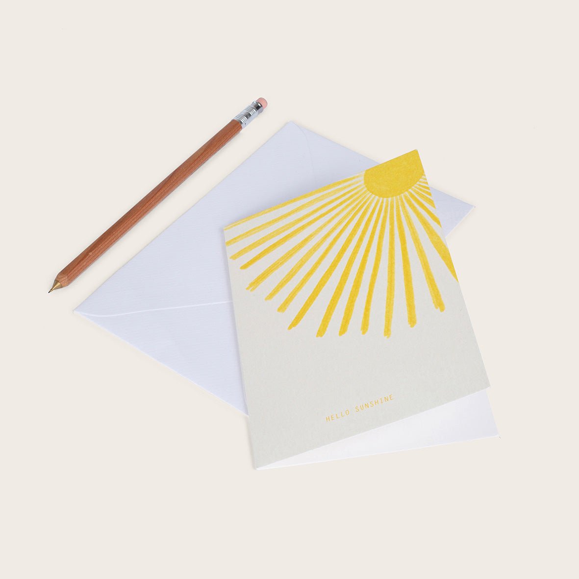 Carte double Hello Sunshine - Boutique We Are ParisSeason Paper