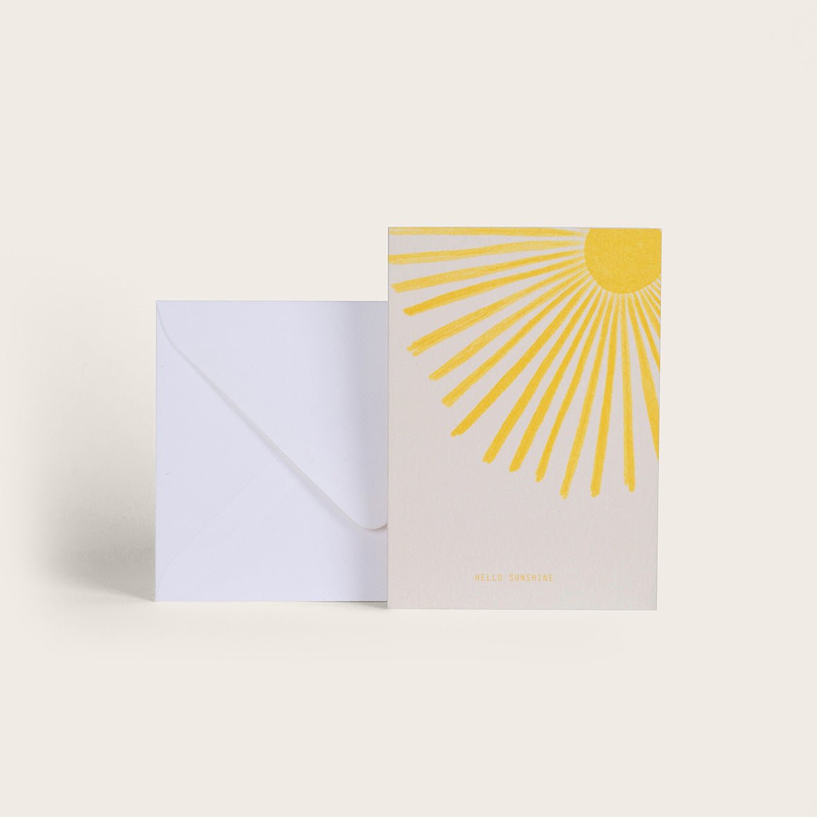 Carte double Hello Sunshine - Boutique We Are ParisSeason Paper