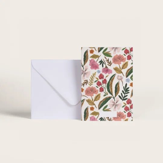 Carte double Herbier - Boutique We Are ParisSeason Paper