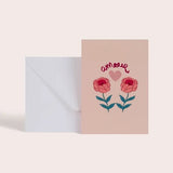 Carte double ink "Amour" - Boutique We Are ParisSeason Paper