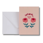 Carte double ink "Amour" - Boutique We Are ParisSeason Paper