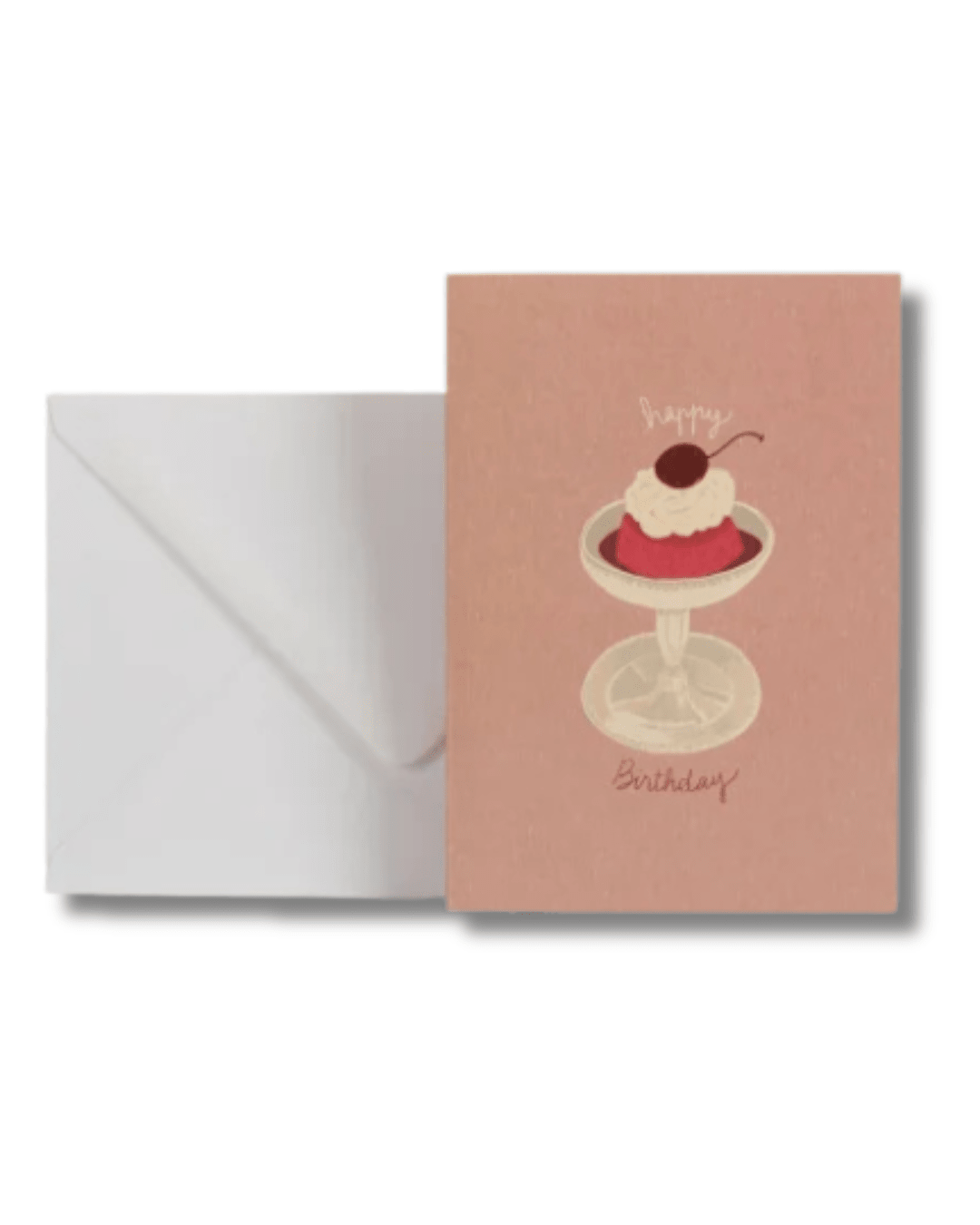 Carte double La cerise - joyeux anniversaire - Boutique We Are ParisSeason Paper