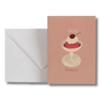 Carte double La cerise - joyeux anniversaire - Boutique We Are ParisSeason Paper