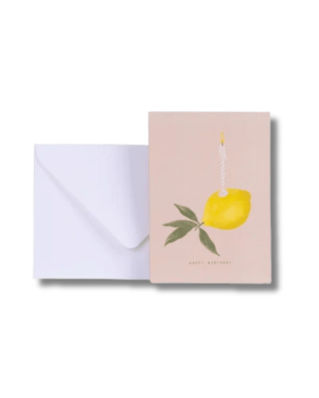Carte double Lemon - joyeux anniversaire - Boutique We Are ParisSeason Paper