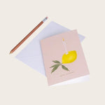 Carte double Lemon - joyeux anniversaire - Boutique We Are ParisSeason Paper