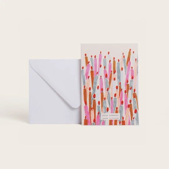 Carte double Souffle Ta Bougie - Boutique We Are ParisSeason Paper