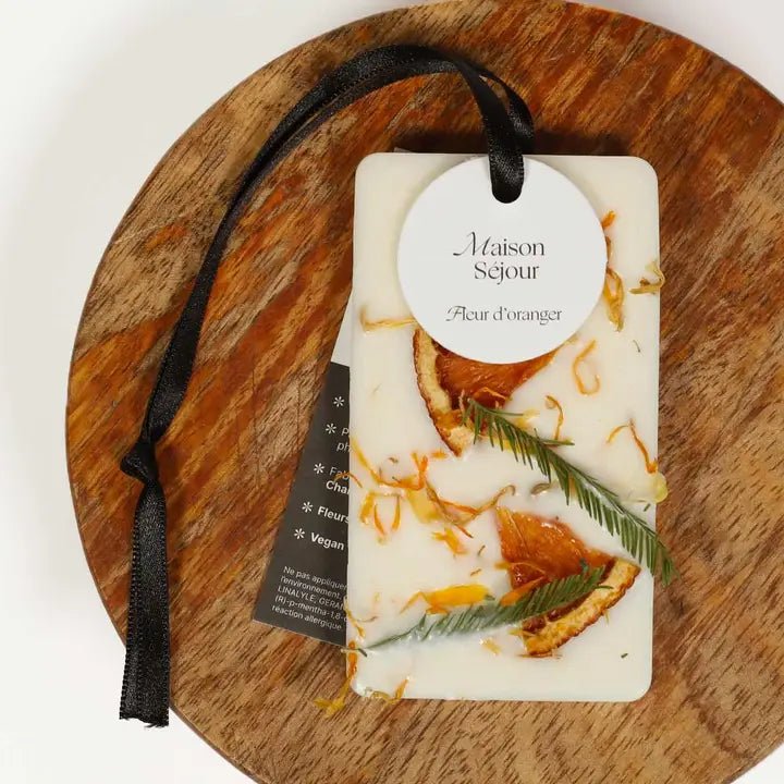 Carte florale parfumée à la Fleur d'Oranger - Boutique We Are ParisMaison Séjour