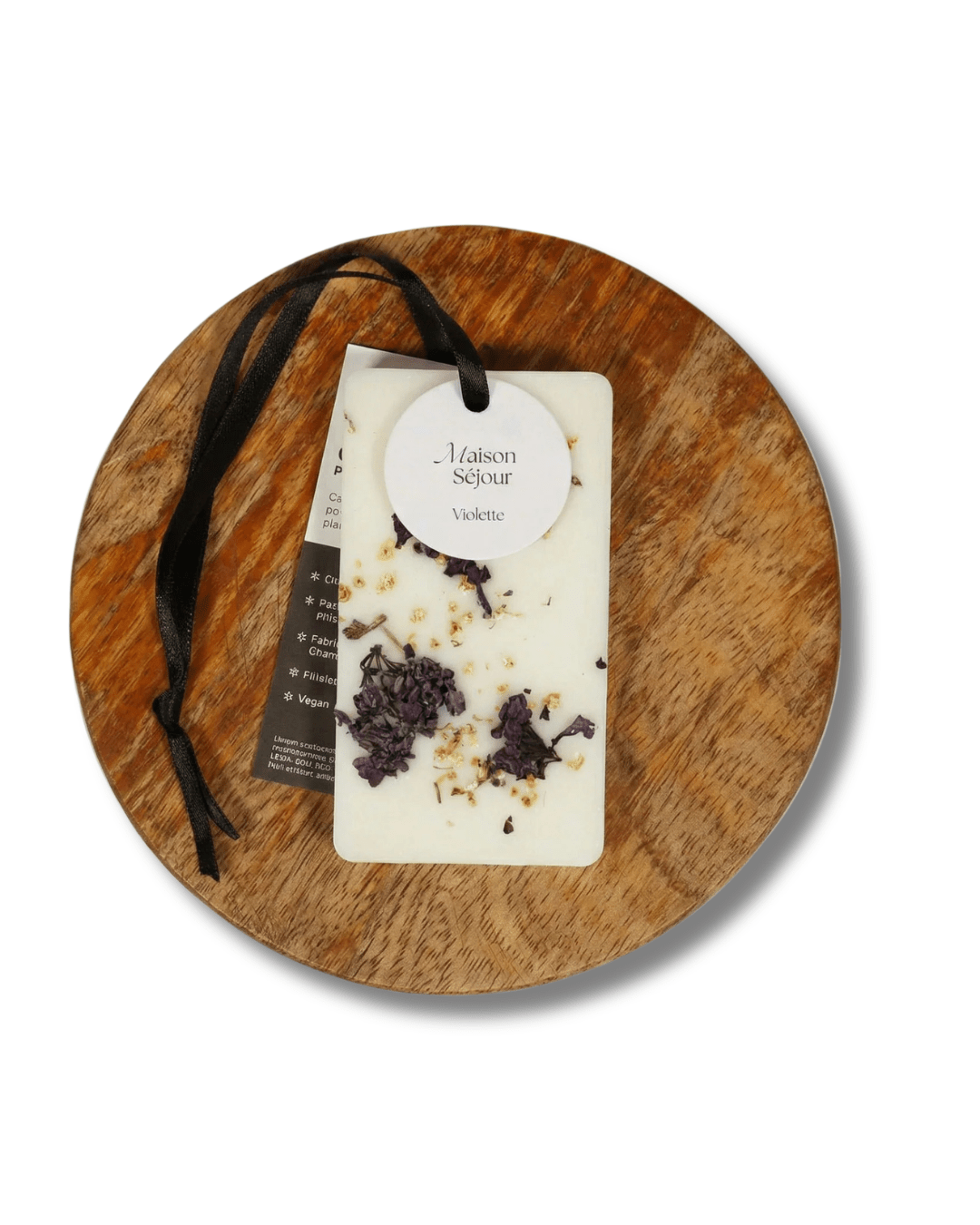 Carte florale parfumée à la violette - Boutique We Are ParisMaison Séjour