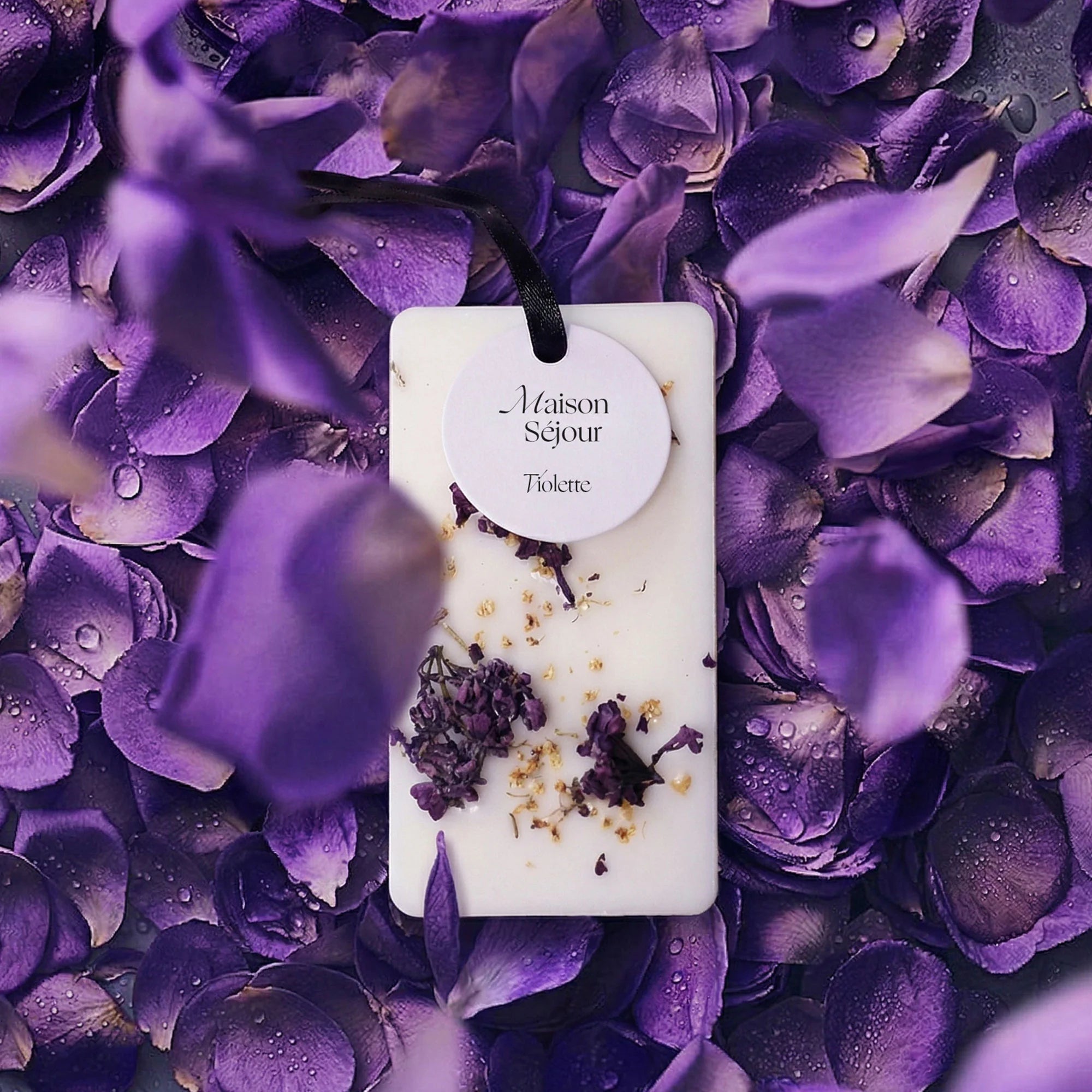 Carte florale parfumée à la violette - Boutique We Are ParisMaison Séjour