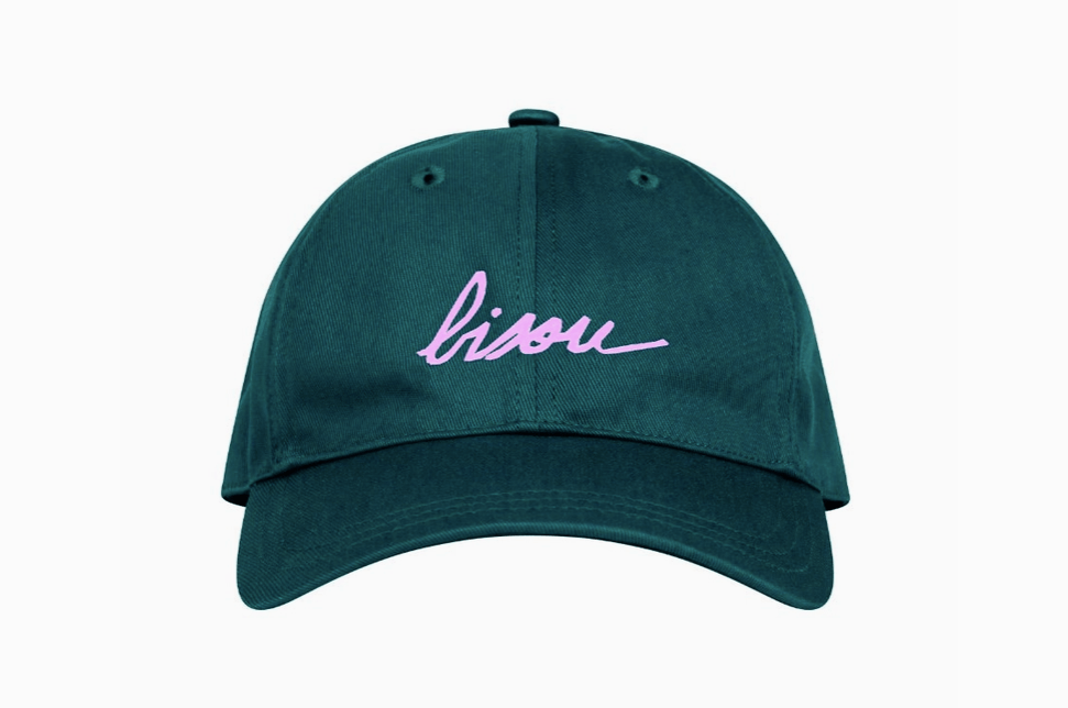 Casquette Bisou vert foncé - Boutique We Are ParisMathilde Cabanas