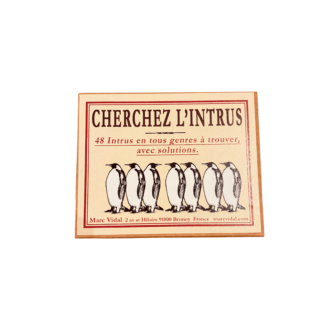 Cherchez l'intrus - Boutique We Are ParisMarc Vidal