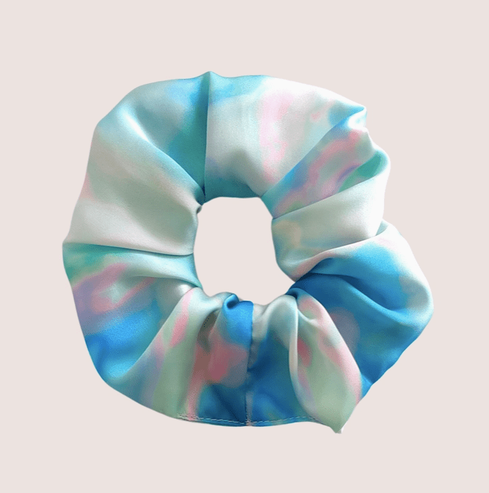 Chouchou Agua - imprimé tie & dye bleu mauve - Boutique We Are ParisLaure Derrey