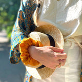 Chouchou Brocard Ocre - Boutique We Are ParisLaure Derrey