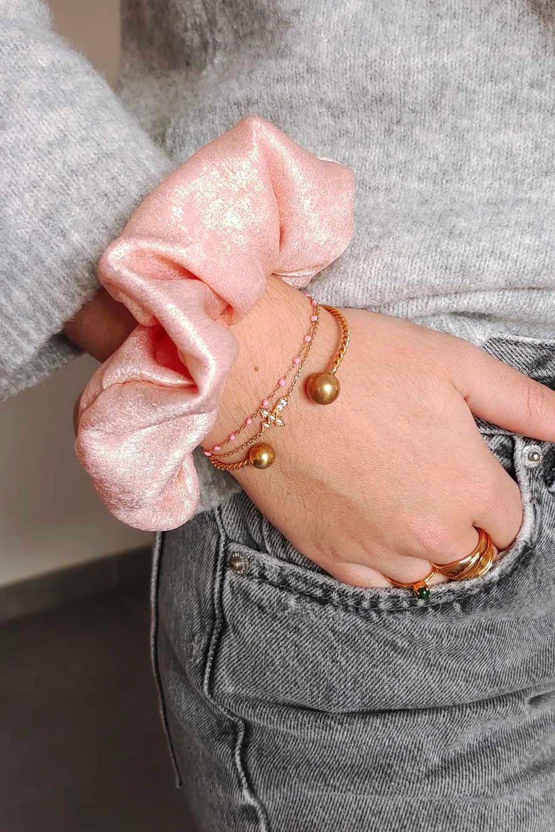 CHOUCHOU CHEVEUX BLUSH - Boutique We Are ParisLaure Derrey