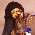 Chouchou Citrine - tissu jaune ocre - Boutique We Are ParisLaure Derrey