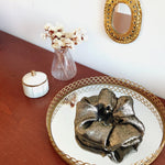 Chouchou Irisé Or - tissu or brillant - Boutique We Are ParisLaure Derrey