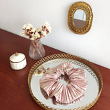 Chouchou Plissé Or Rose - Boutique We Are ParisLaure Derrey